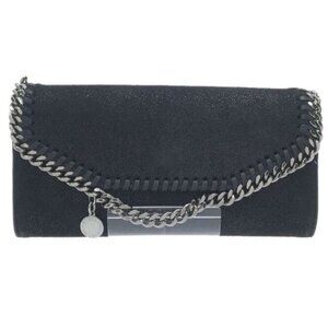 Style No. 391835-W9132-1000Stella McCartney Long Wallet Falabella Shaggy Suede